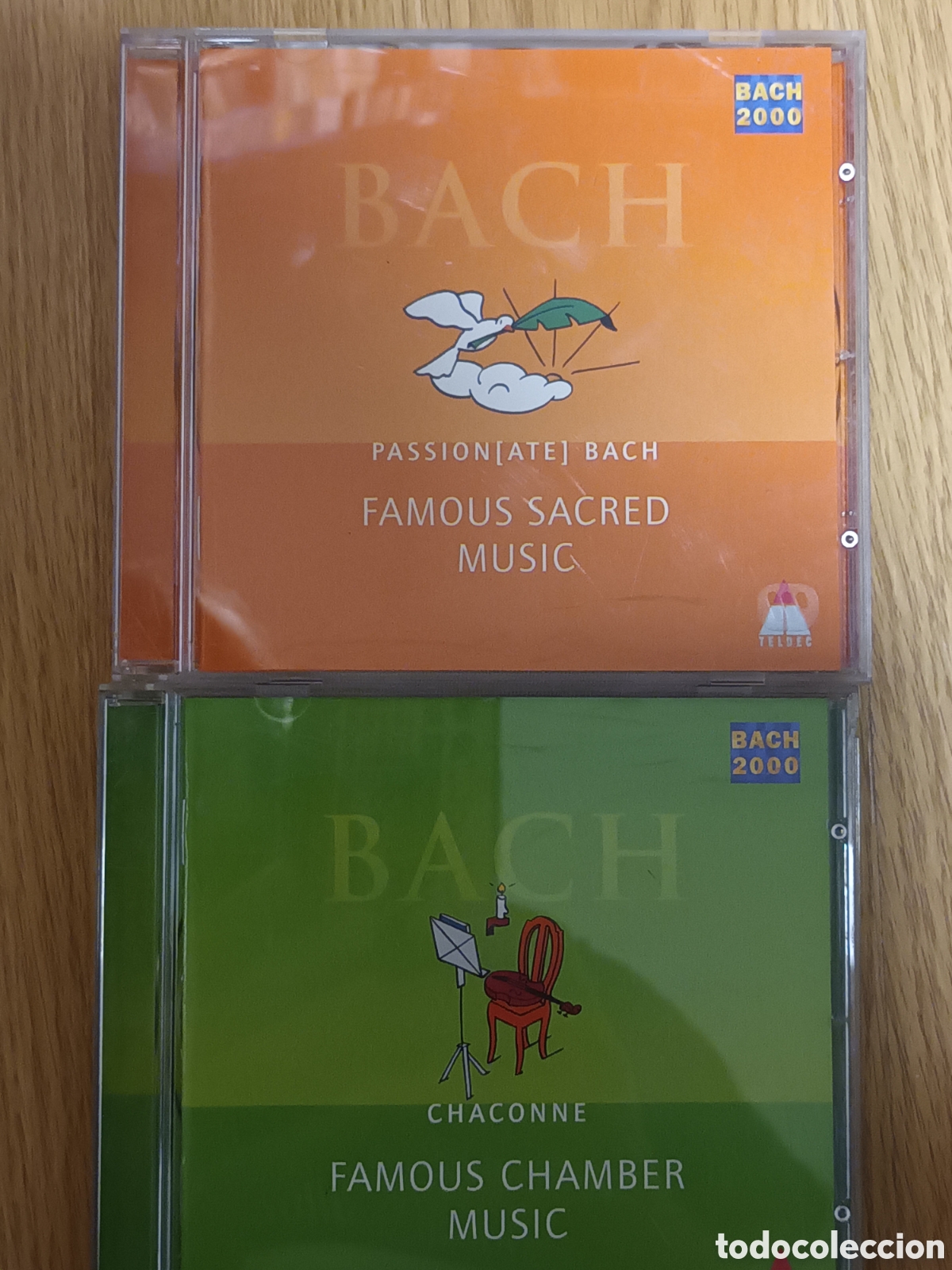 CDs de m&uacute;sica: Lote bach 2000 siete cd - Foto 3