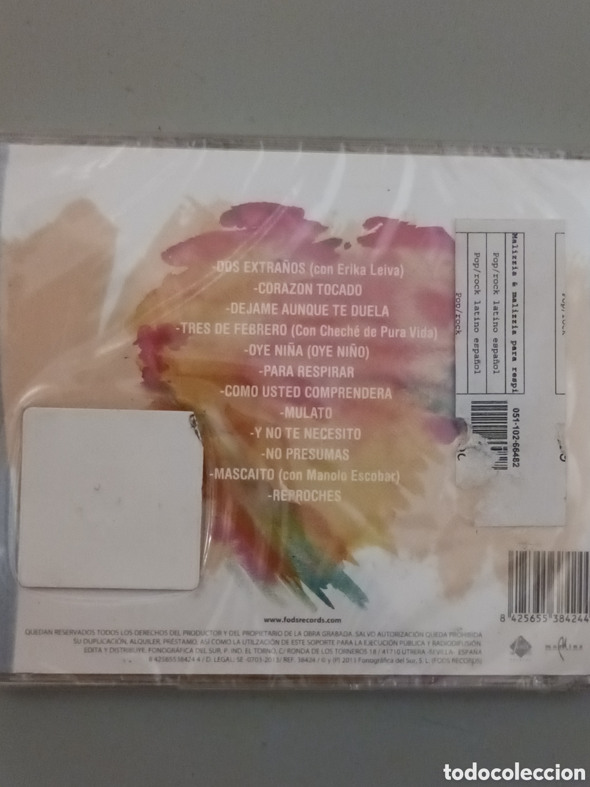 CDs de m&uacute;sica: Malizzia & Malizzia cd precintado - Foto 2