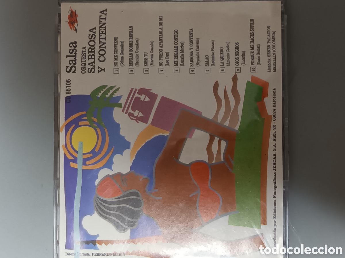 CDs de m&uacute;sica: Salsa sabrosa y contenta - Foto 2