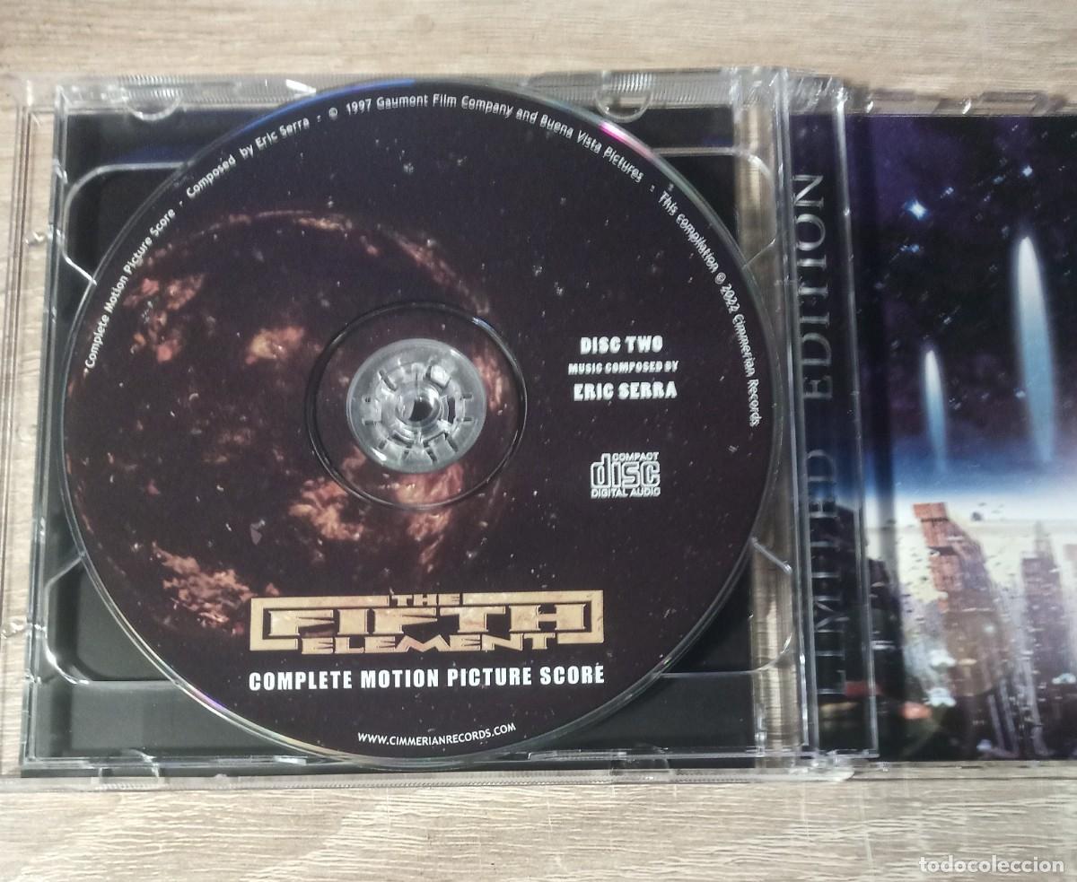 CDs de m&uacute;sica: THE FIFTH ELEMENT 2CD - Eric Serra - OST - Foto 5