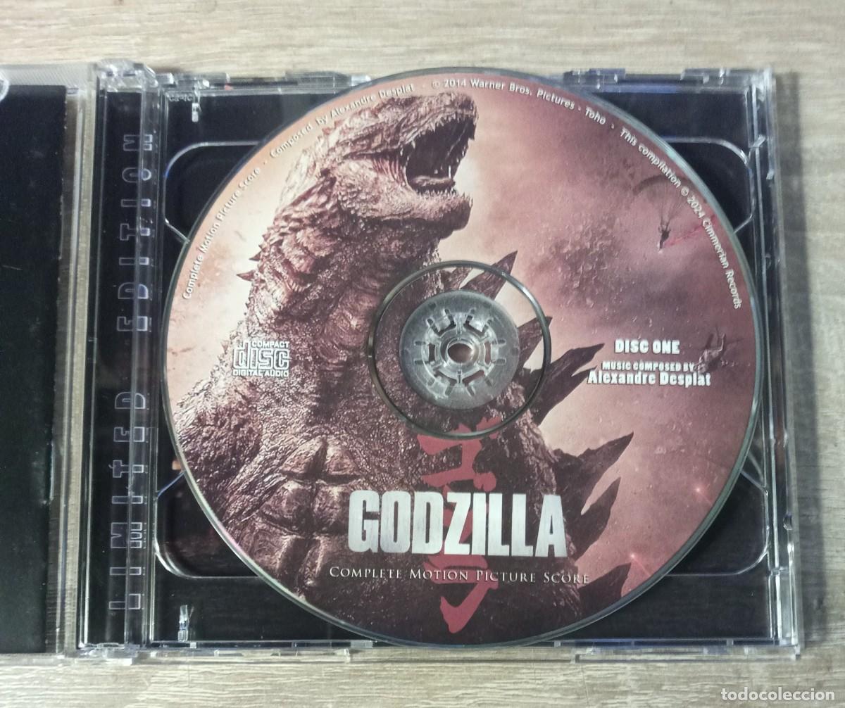 CDs de m&uacute;sica: GODZILLA 2CD - Alexandre Desplat - OST - Foto 4