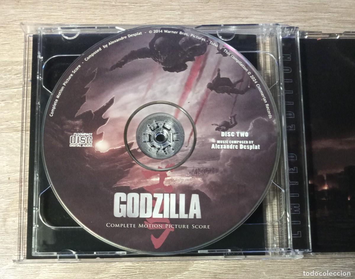 CDs de m&uacute;sica: GODZILLA 2CD - Alexandre Desplat - OST - Foto 5