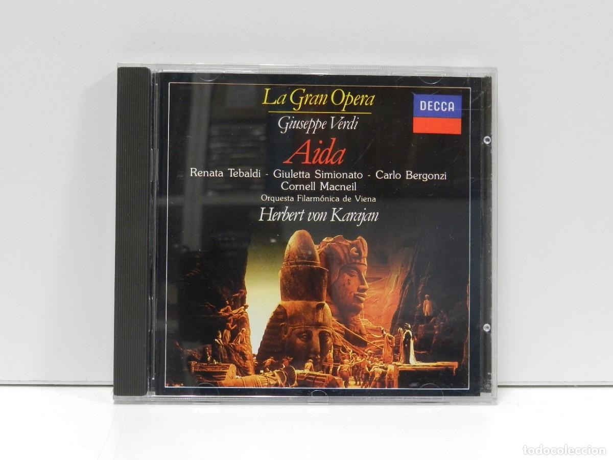 CDs de m&uacute;sica: DISCO CD. Verdi &ndash; Aida II - La Gran Opera. COMPACT DISC. - Foto 1
