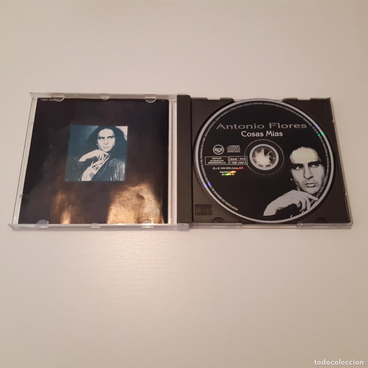 CDs de m&uacute;sica: CD ANTONIO FLORES. COSAS NUESTRAS - Foto 3