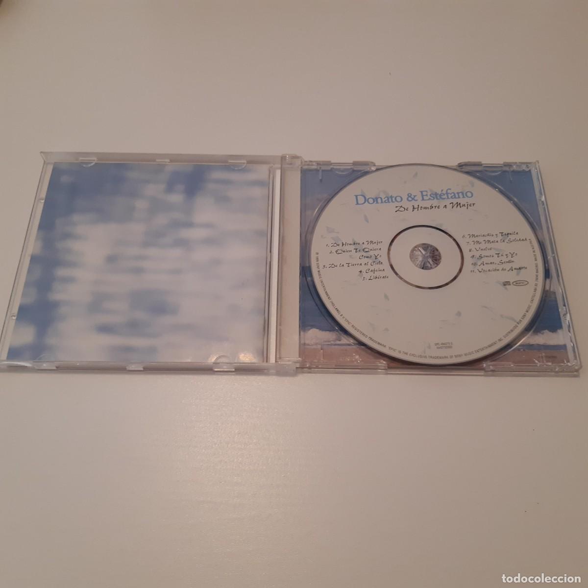 CDs de m&uacute;sica: CD DONATO Y EST&Eacute;FANO. DE HOMBRE A MUJER - Foto 3