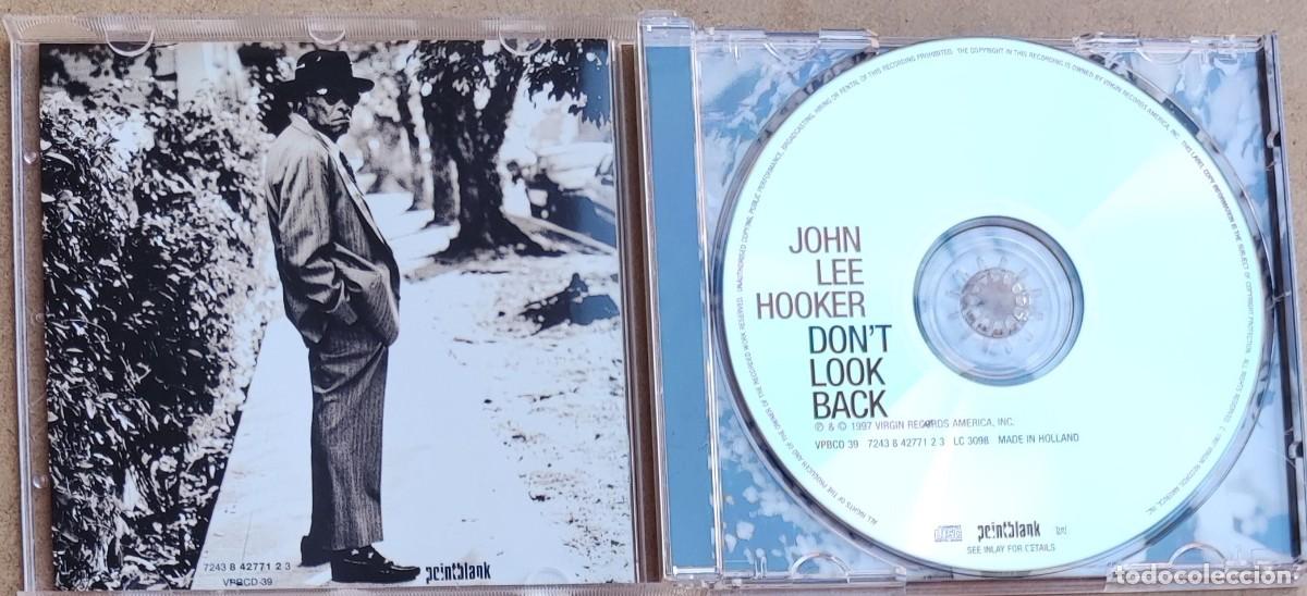 CDs de m&uacute;sica: JOHN LEE HOOKER - DONT LOOK BACK (CD) 1997 - 11 TEMAS - Foto 2