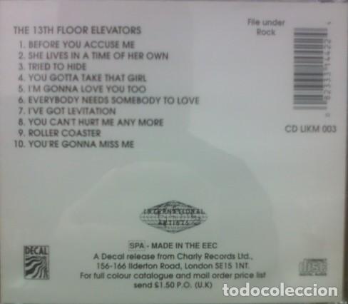 CDs de m&uacute;sica: 13th Floor Elevators - Live - Foto 2