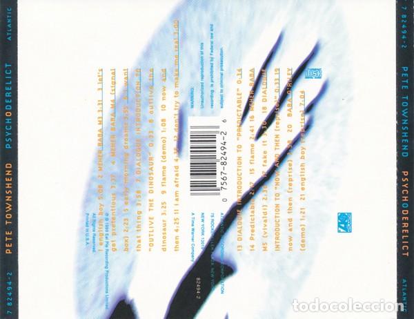 CDs de m&uacute;sica: Pete Townshend - Psychoderelict - Foto 2