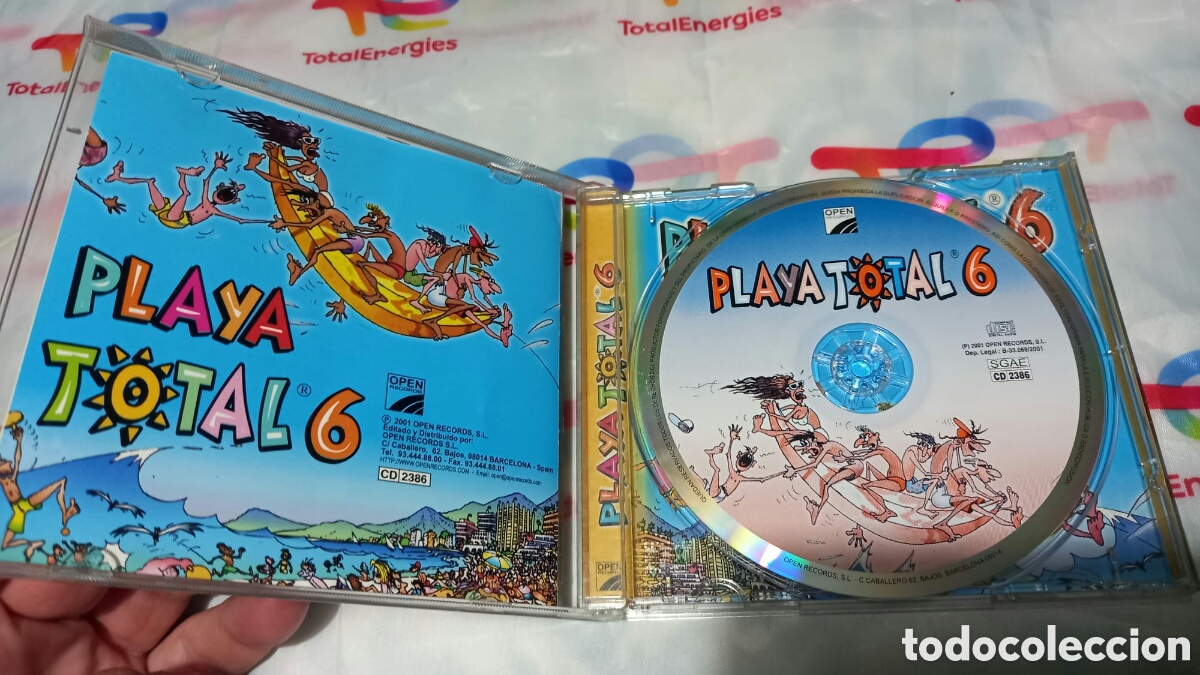 CDs de m&uacute;sica: Playa total 6 CD recopilatorio - Foto 2