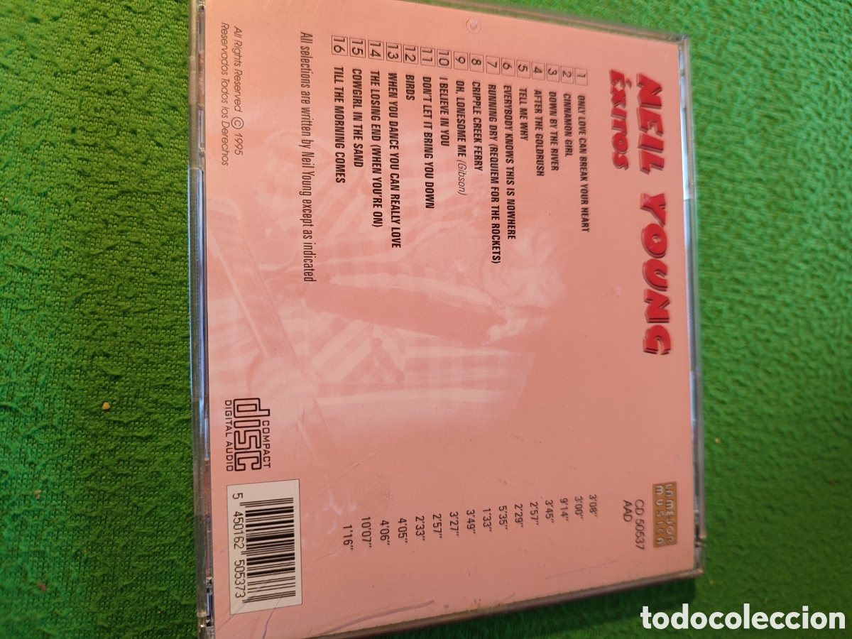 CDs de m&uacute;sica: Neil Young - &Eacute;xitos Formato CD - Foto 3