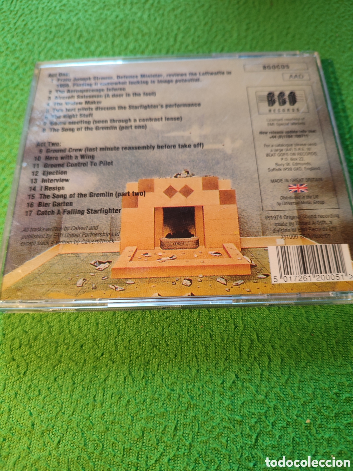 CDs de m&uacute;sica: Robert Calvert - Captain lockheed & The Starfighters - Foto 3