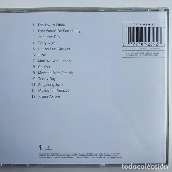 CDs de m&uacute;sica: Paul McCartney - McCartney - Foto 2