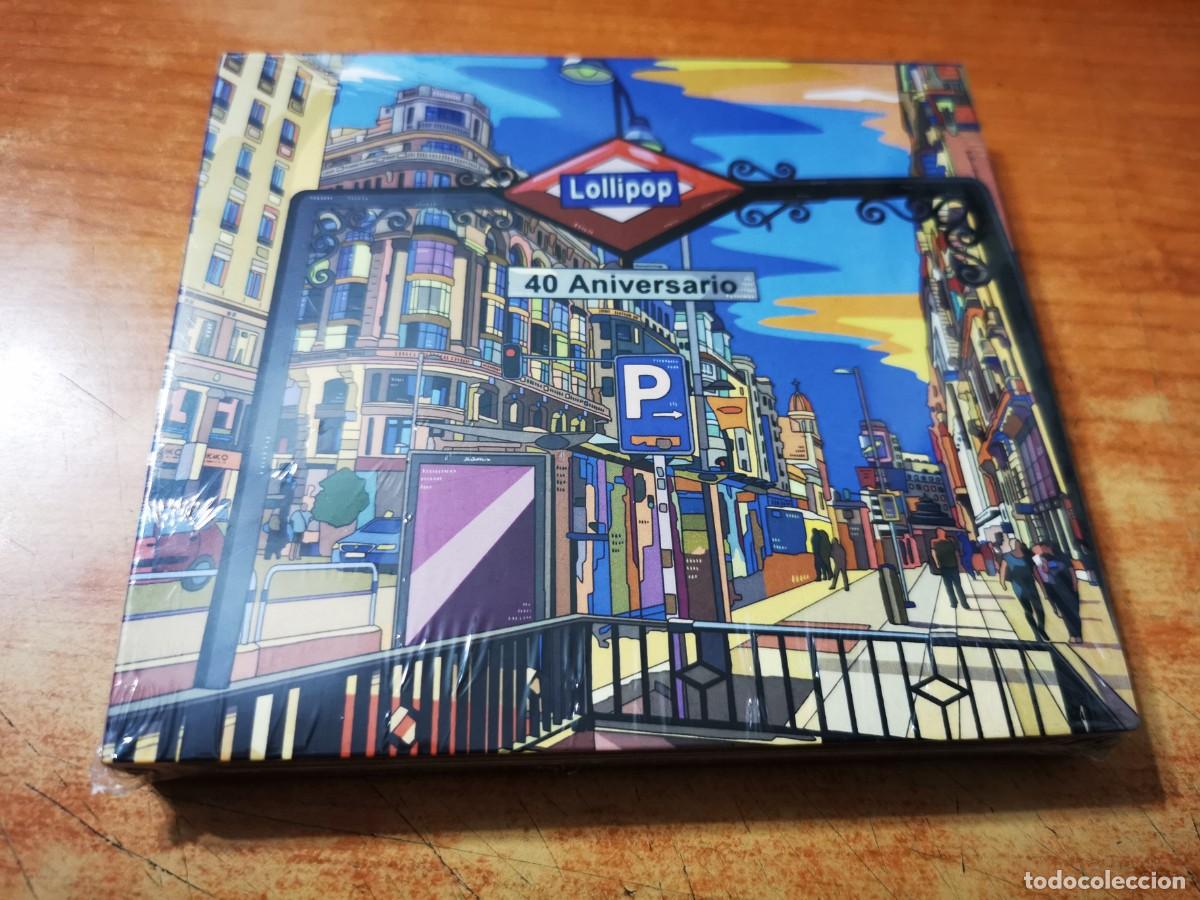 CD di Musica: LOLLIPOP 40 Aniversario - 2 CD + DVD DIGIPACK PRECINTADO 2022 46 TEMAS + VIDEOCLIPS AVIADOR DRO TOS