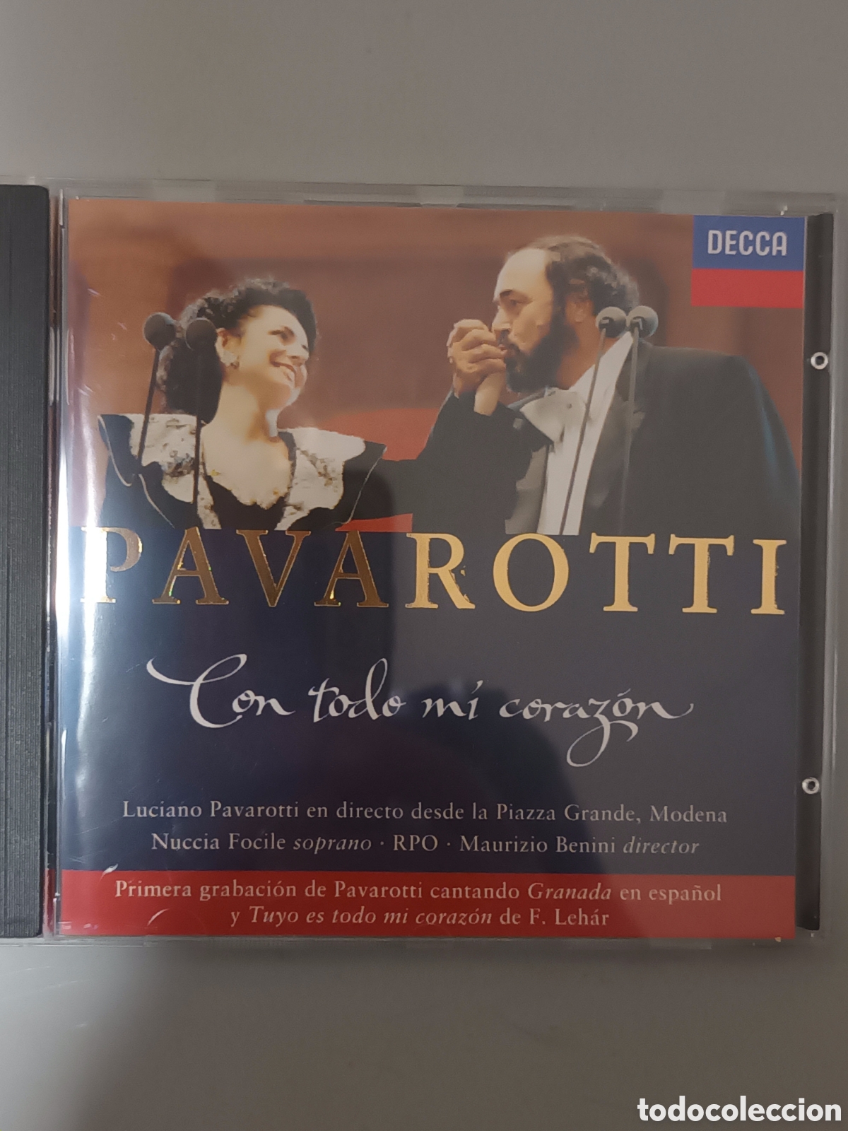 CDs de m&uacute;sica: Pavarotti con todo mi corazon - Foto 1