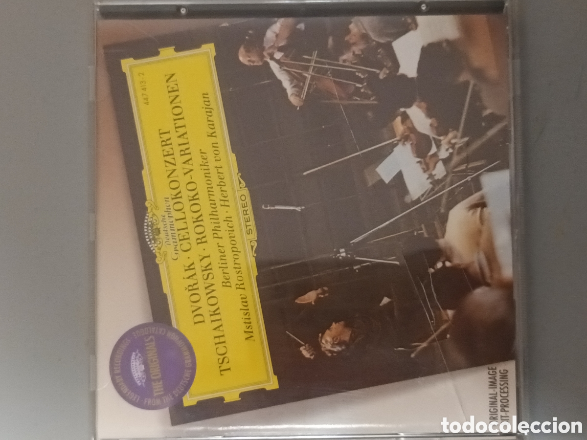 CDs de m&uacute;sica: Dvorak tschaikowsky rokomo - Foto 1
