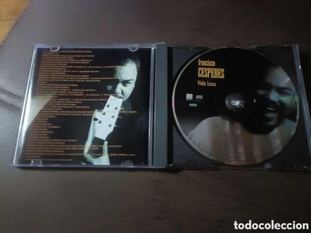 CDs de m&uacute;sica: CD Francisco C&eacute;spedes -Vida Loca- - Foto 3