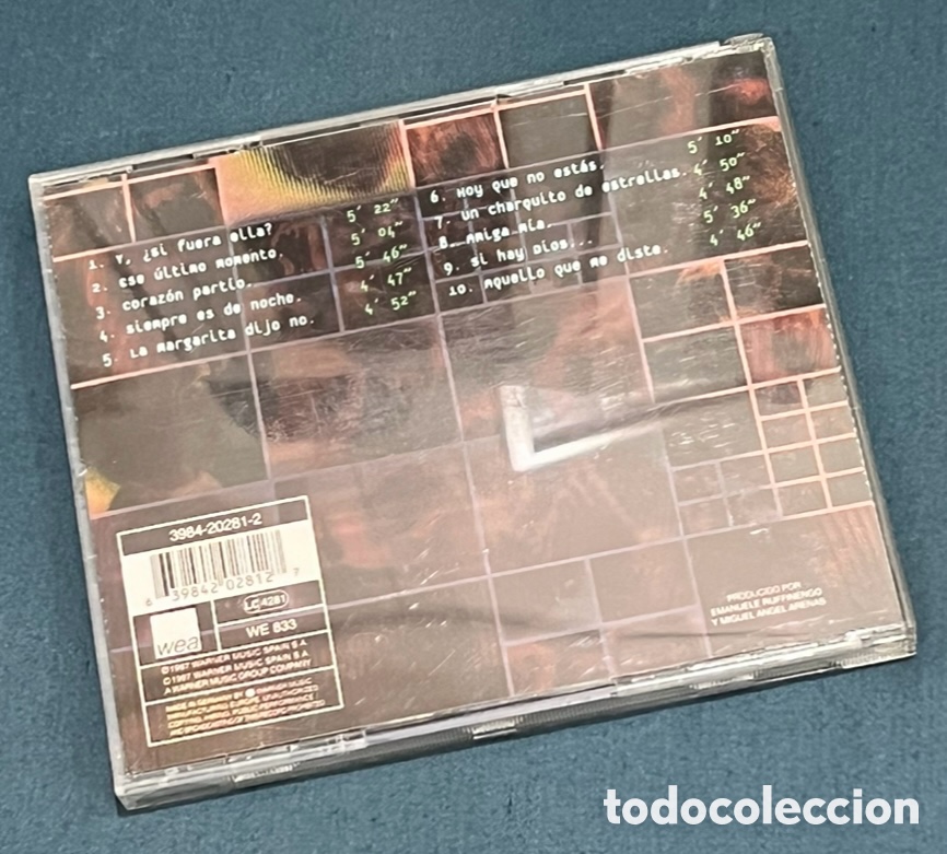 CDs de m&uacute;sica: CD. Alejandro Sanz. &ldquo;M&aacute;s&rdquo;. 1997. - Foto 2