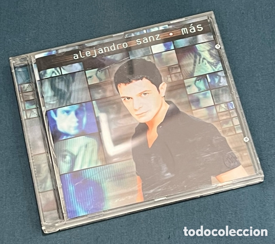 CDs de m&uacute;sica: CD. Alejandro Sanz. &ldquo;M&aacute;s&rdquo;. 1997. - Foto 1
