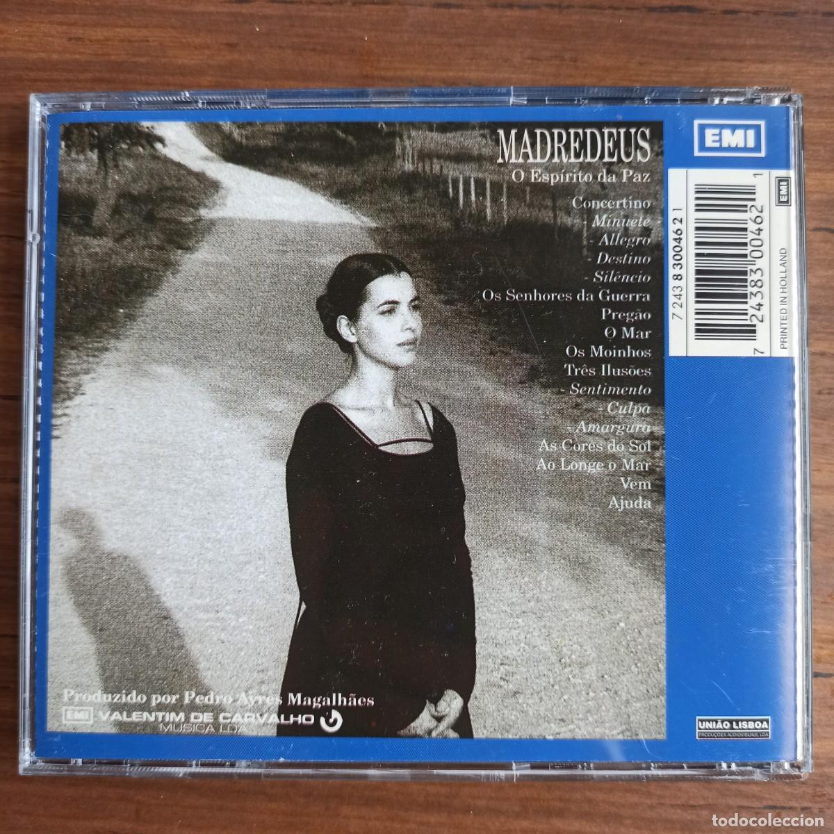 CDs de m&uacute;sica: CD Madredeus &ndash; O Esp&iacute;rito Da Paz - Foto 2