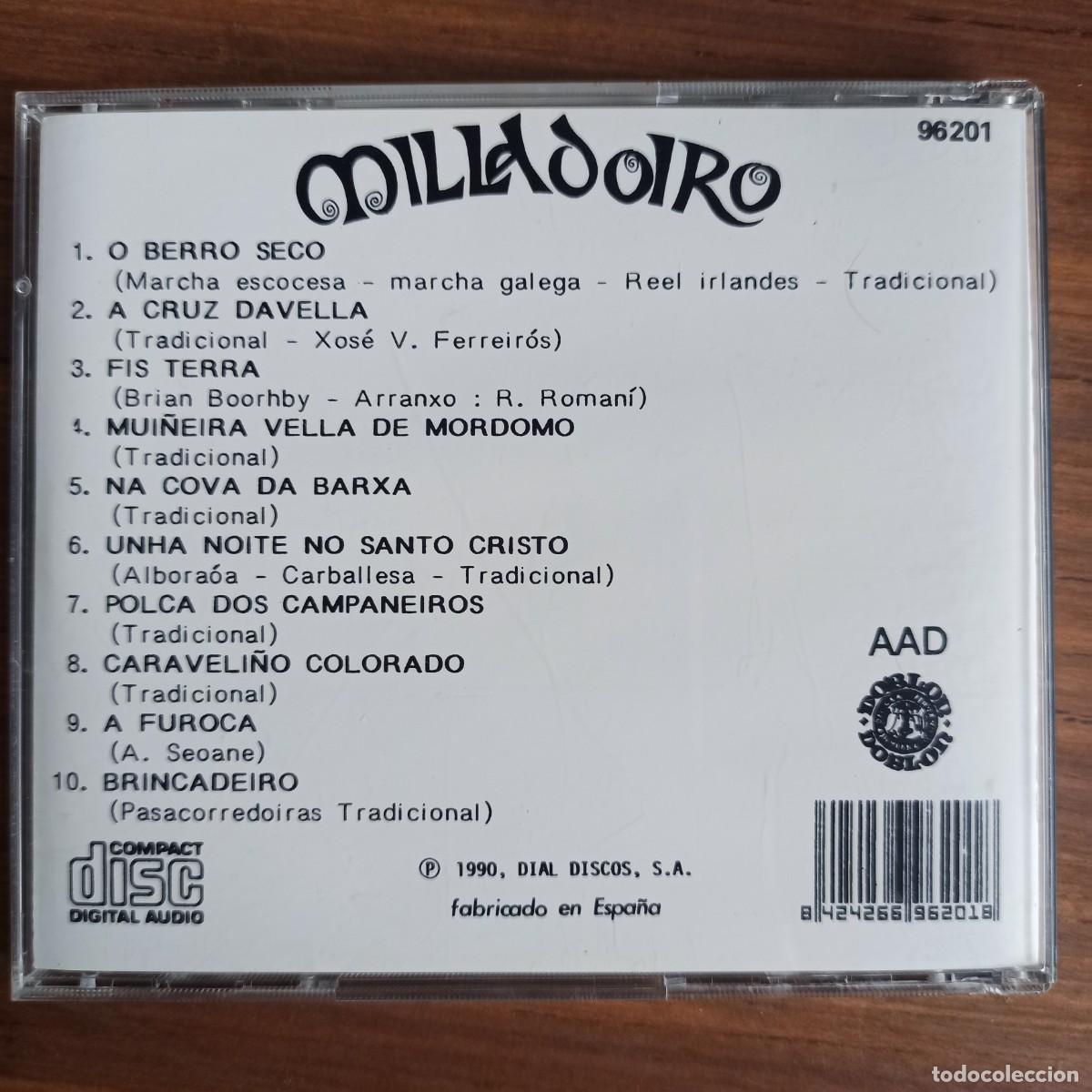 CDs de m&uacute;sica: CD Milladoiro &ndash; O Berro Seco - Foto 2