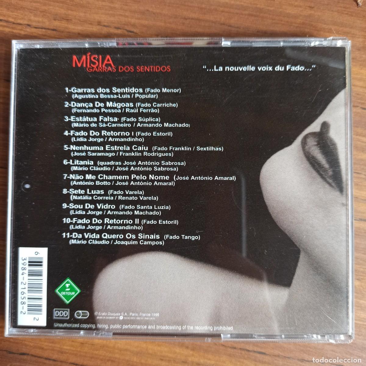 CDs de m&uacute;sica: CD M&iacute;sia &ndash; Garras Dos Sentidos - Foto 2