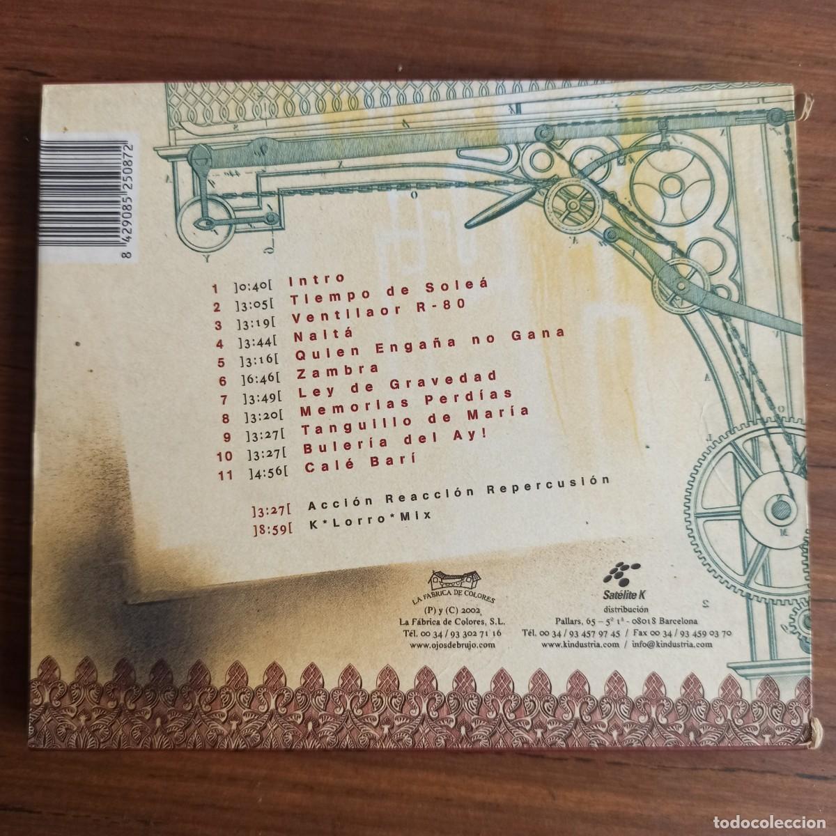 CDs de m&uacute;sica: CD Ojos de Brujo &ndash; Bar&iacute; - Foto 2