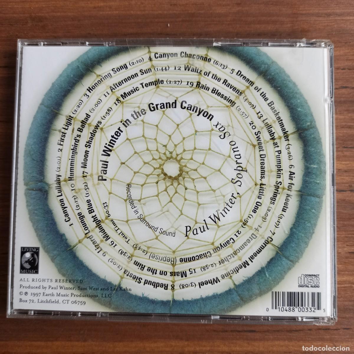 CDs de m&uacute;sica: CD Paul Winter &ndash; Canyon Lullaby - Foto 2