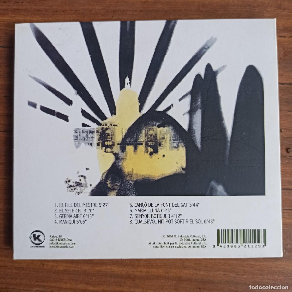 CDs de m&uacute;sica: CD Sisa &ndash; Qualsevol Nit Pot Sortir El Sol - Foto 2