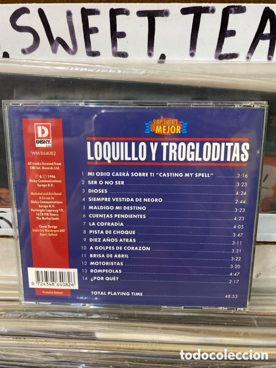 CDs de m&uacute;sica: Loquillo y Trogloditas - Simplemente lo mejor - Foto 2