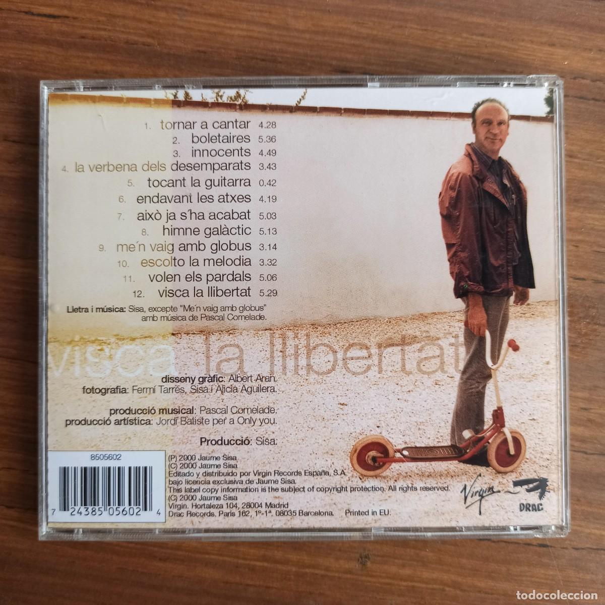 CDs de m&uacute;sica: CD Sisa amb Pascal Comelade &ndash; Visca La Llibertat - Foto 2