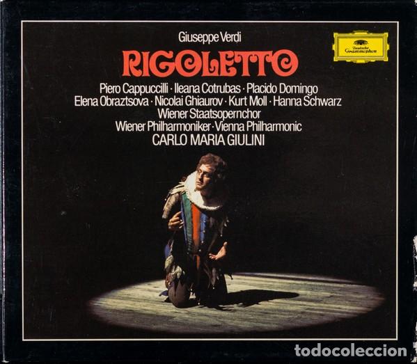 CDs de m&uacute;sica: Verdi, Domingo, Giulini - Rigoletto (2 CDs) - Foto 1