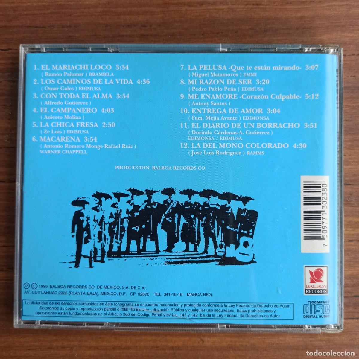CDs de m&uacute;sica: CD El Mariachi Bailador - Foto 2