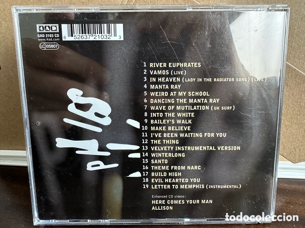 CDs de m&uacute;sica: Pixies - Complete B Sides (CD) - Foto 2