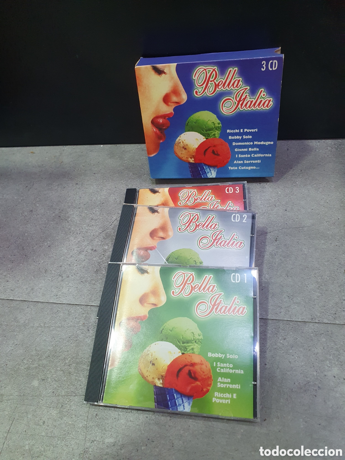 CDs de m&uacute;sica: 3 CDs. Bella Italia. (L71) - Foto 1