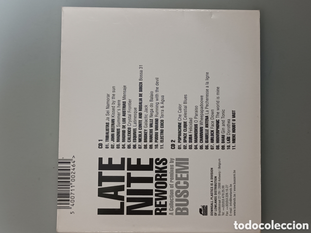 CDs de m&uacute;sica: Late nite reworks vol 1 2cds - Foto 2