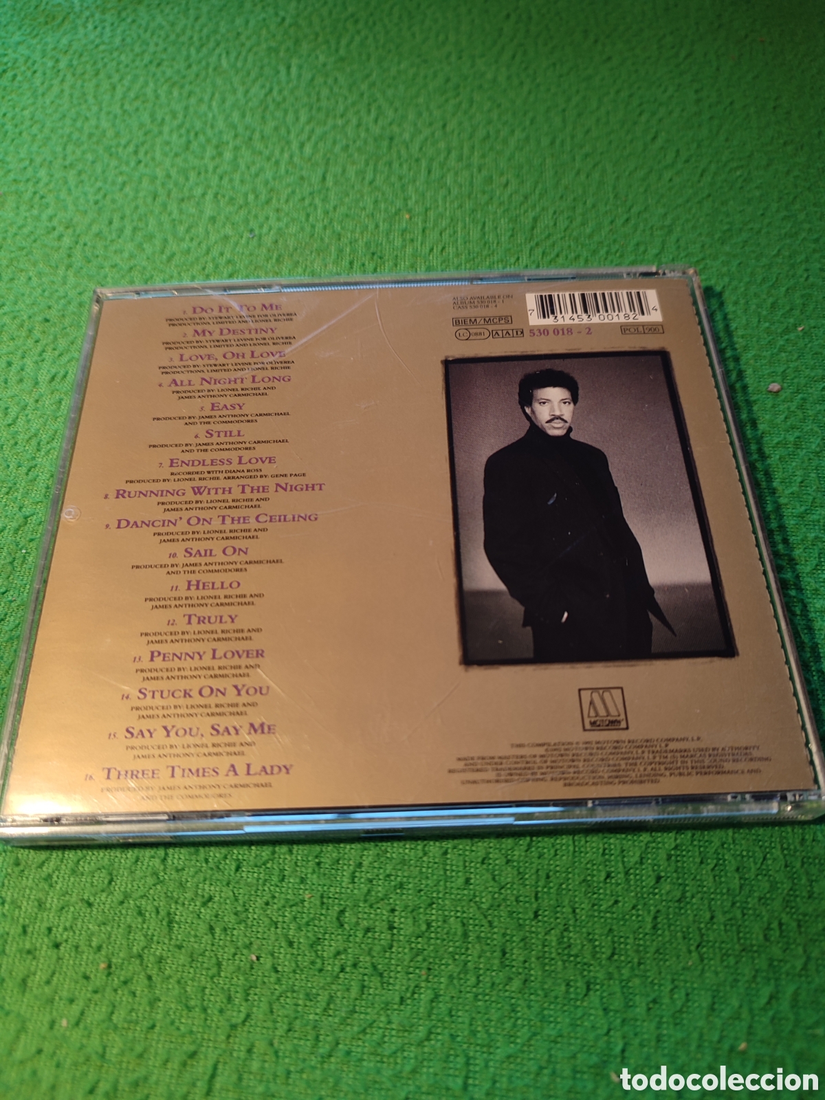 CDs de m&uacute;sica: Lionel Richie - Back to front Cd - Foto 3
