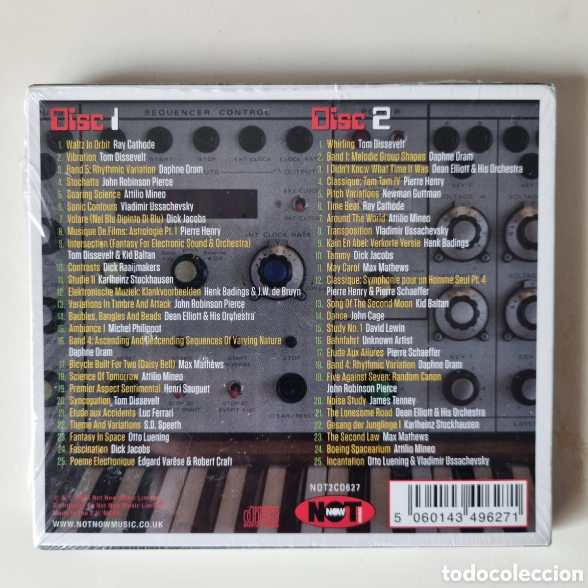 CDs de m&uacute;sica: Electronic music: It started here... 2xCD. Nuevo, precintado. 2016 - Foto 2