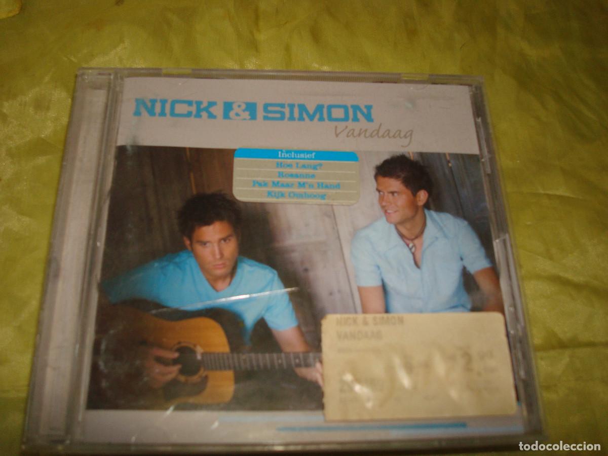 CDs de m&uacute;sica: NICK & SIMON. VANDAAG. CD. - Foto 1