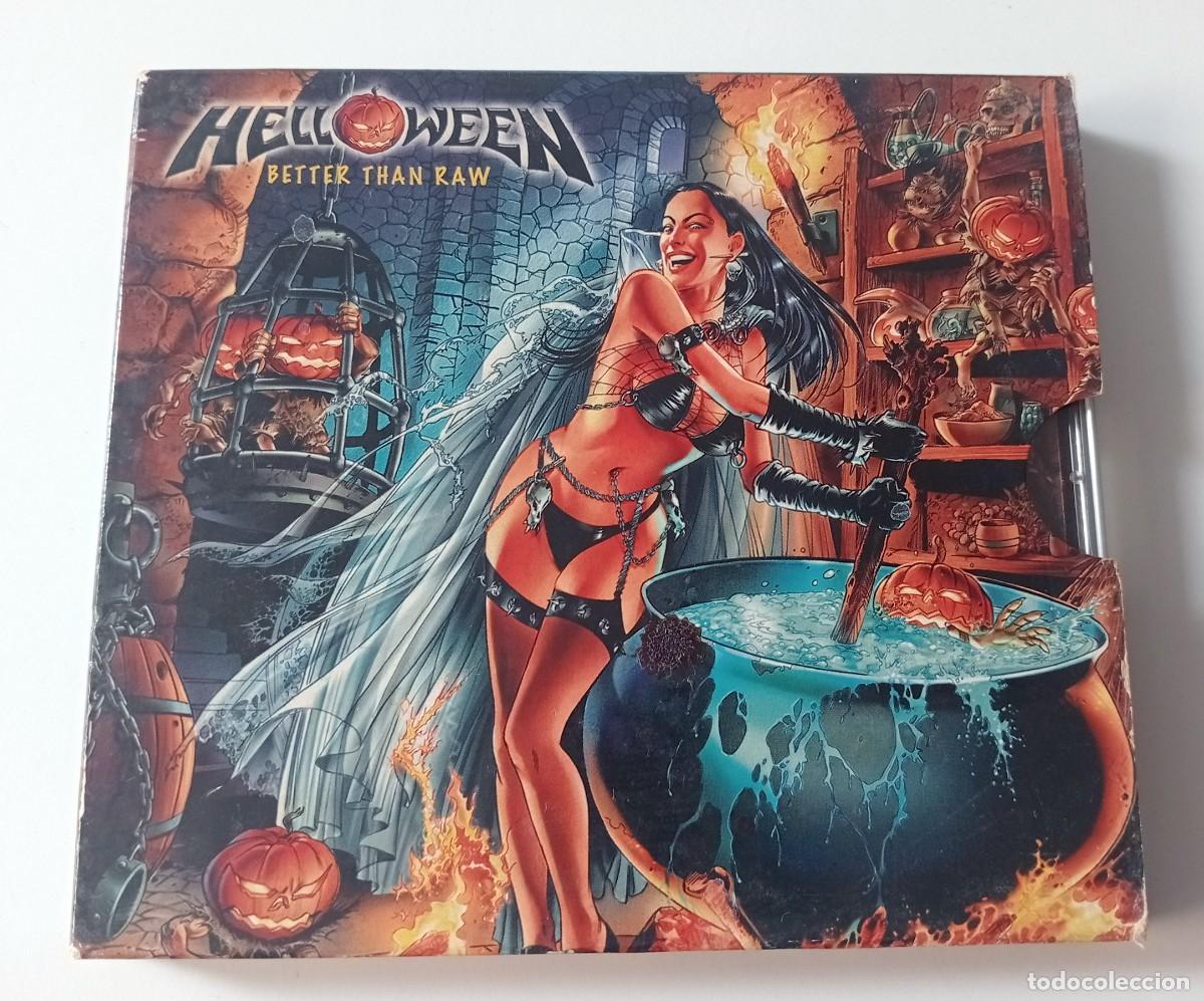 CDs de m&uacute;sica: CD HELLOWEEN - BETTER THAN RAW - slipcase edition - Foto 1