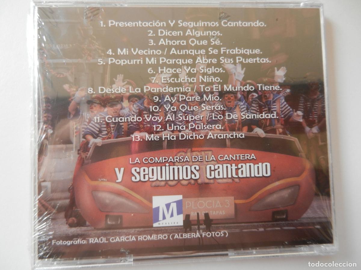 CDs de m&uacute;sica: Y SEGUIMOS CANTANDO , LA COMPARSA DE LA CANTERA - CD PRECINTADO - Foto 2