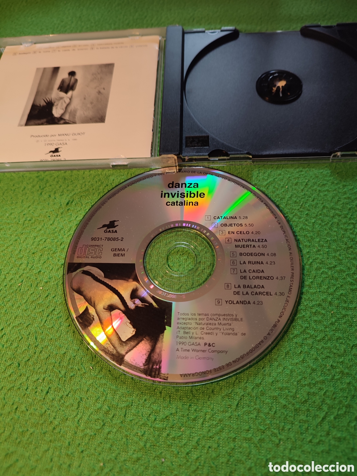CDs de m&uacute;sica: Danza Invisible - Catalina Cd - Foto 2