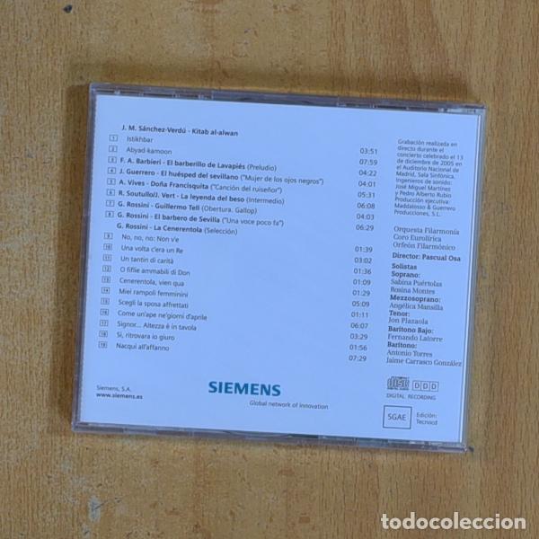 CDs de m&uacute;sica: VARIOS - CONCIERTO DE NAVIDAD 2005 - CD - Foto 2