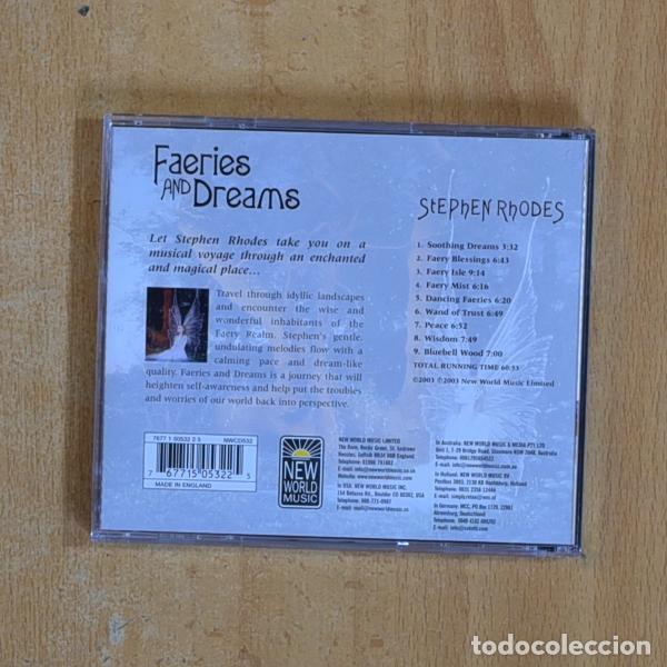 CDs de m&uacute;sica: STEPHEN RHODES - FAERIES AND DREAMS - CD - Foto 2