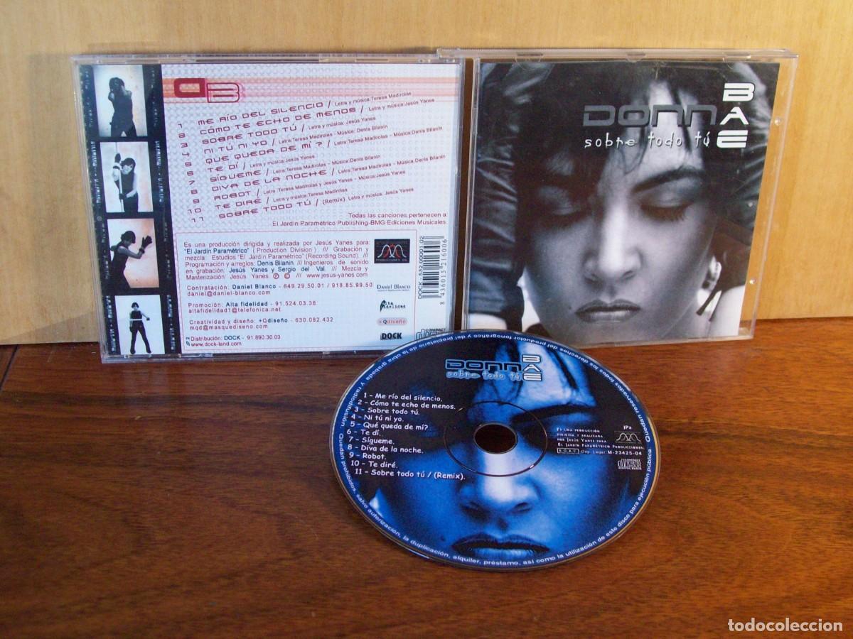 CDs de m&uacute;sica: DONNA BAE - SOBRE TODO TU - CD - Foto 1