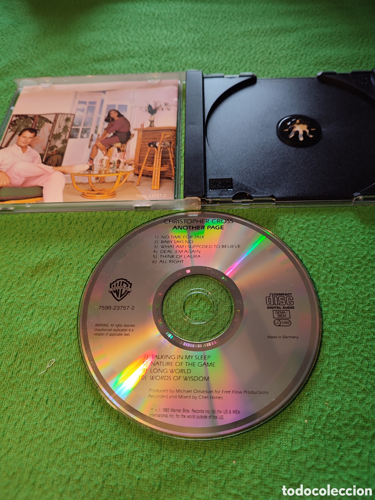 CDs de m&uacute;sica: Christopher Cross - Another Page Cd - Foto 2