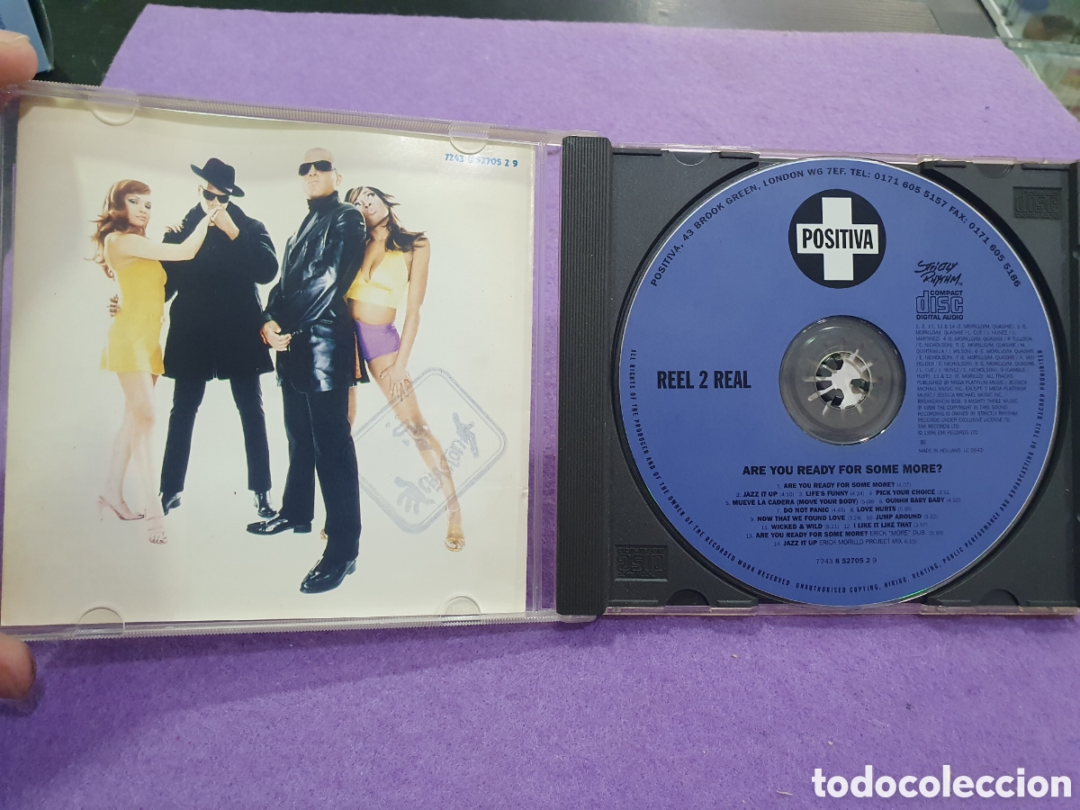 CDs de m&uacute;sica: CD. Reel 2 Real. (L21) - Foto 2