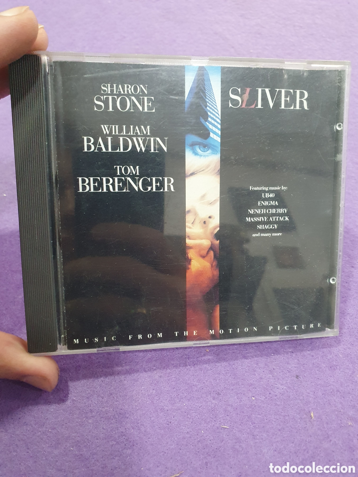 CDs de m&uacute;sica: CD. Banda Sonora. Sliver. (L21) - Foto 1