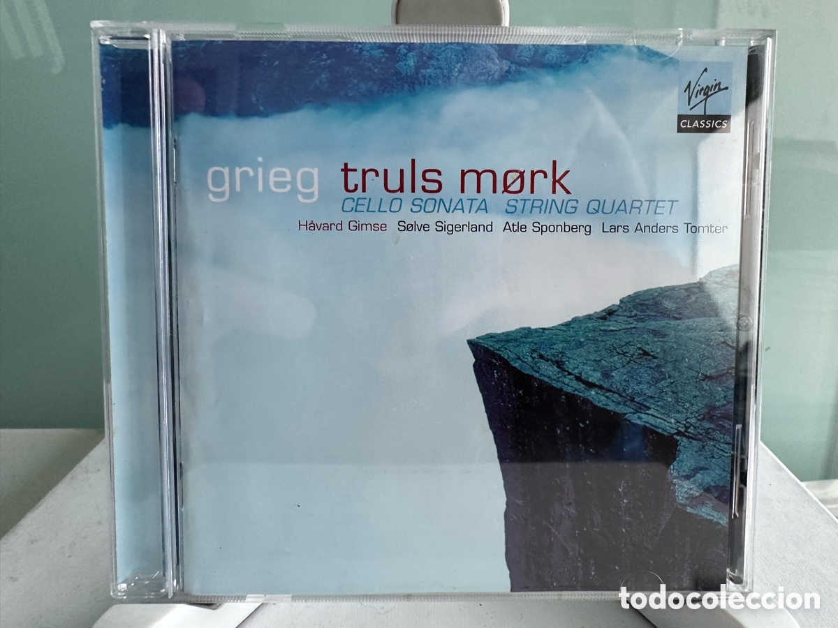 CDs de m&uacute;sica: Grieg - Truls M&oslash;rk - Cello Sonata / String Quartet (CD, Album) - Foto 1