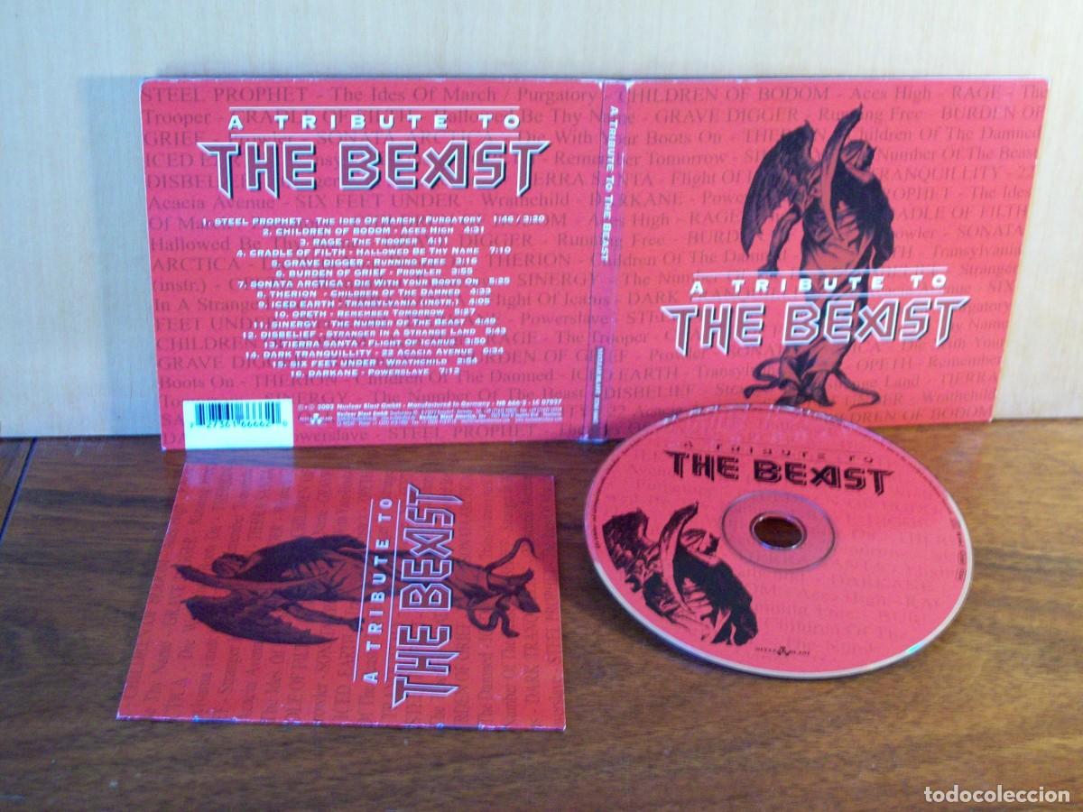 CDs de m&uacute;sica: TRIBUTE A THE BEAST - CD DIGIPACK CON LIBRETO - Foto 1