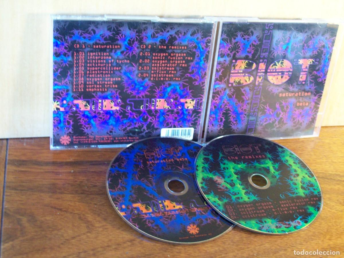 CDs de m&uacute;sica: BIOT - SATURATION BETA - CD DOBLE - Foto 1